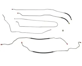 Fine Lines Fuel Line Kit For 95-00 GM Truck with V8 Gas Crew Cab and Long Bed Stainless
