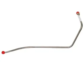 Fine Lines Pump to Carburetor Fuel Line For 71-72 Chevrolet C10/20 GMC C1500/2500 350 4BBL Quadra-Jet 3/8 Inch Steel