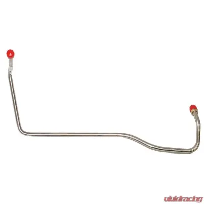 Fine Lines Pump to Carburetor Fuel Line For 71-72 Chevrolet C10/20 GMC C1500/2500 350CID 4BBL Holley w/ Single Inlet 3/8 Inch Fuel Line Steel - TPC7102OM