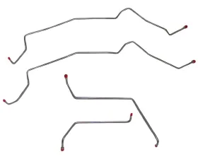 Fine Lines Transmission Cooler Lines For 02-09 Trailblazer 4.2 Liter Steel