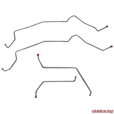 Fine Lines Transmission Cooler Lines For 02-09 Trailblazer 4.2 Liter Steel - TTC0201OM