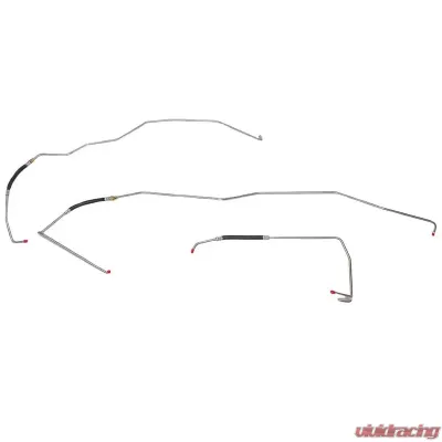 Fine Lines Transmission Cooler Lines For 02-06 Avalanche 2500 8.1 Liter Engine 4L85-E Stainless - TTC0301SS