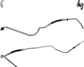Fine Lines Transmission Cooler Lines For 03-05 GM Truck with 6.6L Duramax Complete Kit Steel