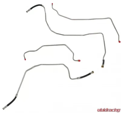 Fine Lines Transmission Cooler Lines For 00-06 GM SUV Full Size With NO Auxiliary Cooler Steel - TTC0311OM
