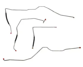 Fine Lines Transmission Cooler Lines For 99-07 GM 1500 Classic w/V8 w/External Cooler Only Steel