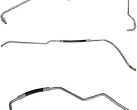 Fine Lines Transmission Cooler Lines For 06-10 GM Truck with 6.6L Duramax Complete Kit Steel