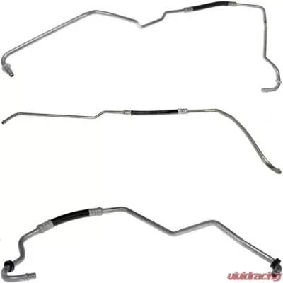 Fine Lines Transmission Cooler Lines For 06-10 GM Truck with 6.6L Duramax Complete Kit Steel - TTC0601OM