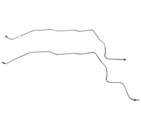 Fine Lines Transmission Cooler Lines For 76-80 Chevrolet C10/20 GMC C1500/2500 2WD Small Block Turbo-Hydramatic 350/400 Stainless