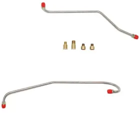 Fine Lines Pump to Carburetor Fuel Line For 57-58 Chevrolet Corvette 283CID Engine Fuel Injection Pump to Fuel Injector Line Stainless