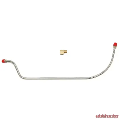Fine Lines Pump to Carburetor Fuel Line For 59-62 Chevrolet Corvette 283/327CID 230/250 HP Pump to Carb Line 1 Line and 1 Fittings Stainless - VPC5903SS