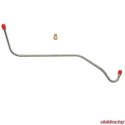 Fine Lines Pump to Carburetor Fuel Line For 63-65 Chevrolet Corvette 327CID 250 HP 4BBL Pump to Carb Line 1 Line and 1 Fittings Stainless - VPC6310SS