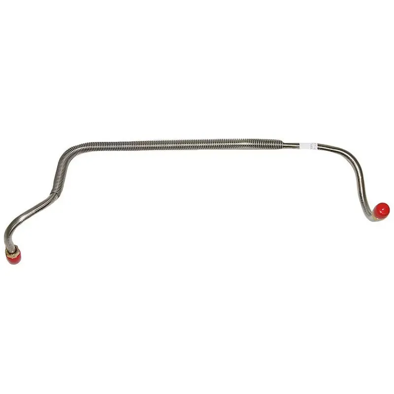 Fine Lines Pump to Carburetor Fuel Line For 77-79 Chevrolet Corvette 350CID 3/8 Inch w/ Armor Stainless - VPC7734SS