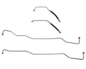 Fine Lines Transmission Cooler Lines For 07-11 Jeep Wrangler 3.8L Automatic Stainless