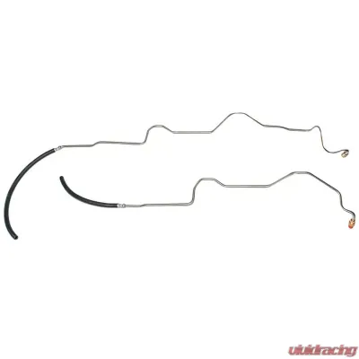 Fine Lines Transmission Cooler Lines For 00-02 Jeep Wrangler with 4.0 Liter Steel - WTC9706OM