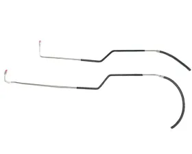 Fine Lines Transmission Cooler Lines For 00-02 Jeep Wrangler with 4.0 Liter EZ- Install Stainless