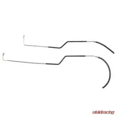 Fine Lines EZ-Install Transmission Cooler Line Set Stainless Steel Jeep Wrangler 2000-2002 - WTC9707SS
