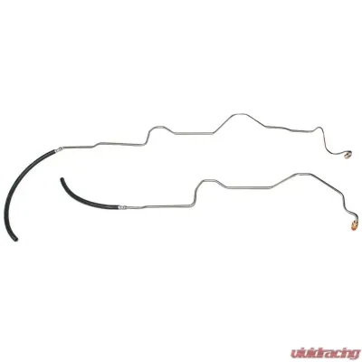 Fine Lines Transmission Cooler Lines For 1997-1999 Jeep Wrangler with 4.0 Liter I6 Stainless - WTC9709SS