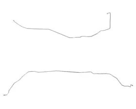 Fine Lines Fuel Line Kit For 96-99 Chevrolet Cavalier 2.2L Complete Fuel Set Stainless