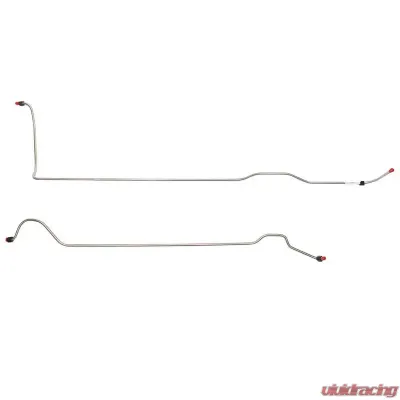 Fine Lines Transmission Cooler Lines For 64-66 Mopar A-Body w/ V8 Trans Cooler Lines Steel - YTC6501OM