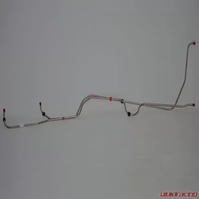 Fine Lines Transmission Cooler Lines For 67-69 Mopar A-Body w/8 Cylinder 727 Trans Set Steel - YTC6701OM