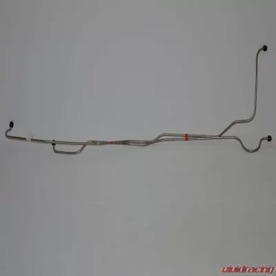 Fine Lines Transmission Cooler Lines For 67-72 Mopar A-Body 904 Trans 6 Cylinder Trans Set Stainless - YTC6702SS