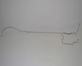 Fine Lines Fuel Line Kit For 71-73 Ford Mustang 8 Cylinder 3/8 Inch Tank to Pump Fuel Line 2 Piece Stainless