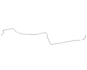 Fine Lines Fuel Line Kit For 84-86 Ford Mustang Intermediate Fuel Lines w/o Subframe Connectors Stainless