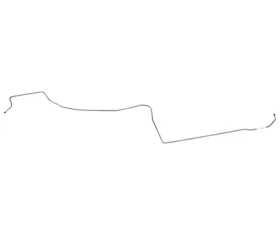 Fine Lines Fuel Line Kit For 84-86 Ford Mustang Intermediate Fuel Lines w/ Subframe Connectors Stainless