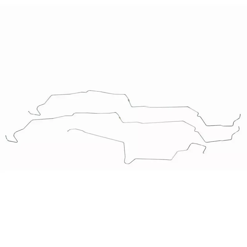 Fine Lines Fuel Line Kit For 86 Ford Mustang V8 Intermediate Fuel Lines w/ Subframe Connectors Steel - ZGL8602OM