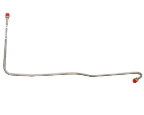 Fine Lines Pump to Carburetor Fuel Line For 64-65 Mustang Galaxie Falcon Fairlane Comet 260/289CID V8 Routes Infront of Distributor Stainless