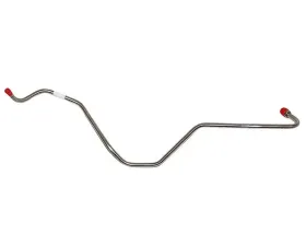 Fine Lines Pump to Carburetor Fuel Line For 70-73 Ford Mustang Torino and Mercury Cougar 351C 2BBL w/ A/C Stainless