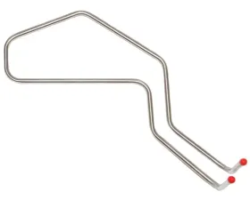 Fine Lines Power Steering Line For 79-93 Ford Mustang Power Steering Cooler Lines Stainless
