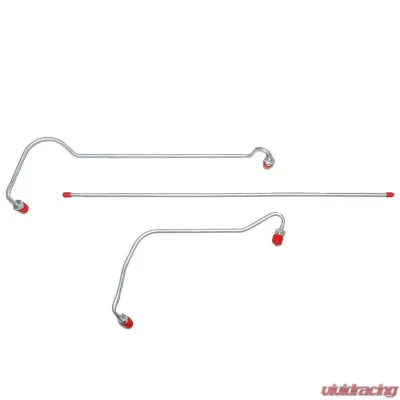 Fine Lines Power Steering Line For 80-04 Ford Mustang Power Steering Rack Line Kit Steel - ZPS9901OM
