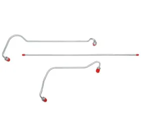 Fine Lines Power Steering Line For 80-04 Ford Mustang Power Steering Rack Line Kit Stainless