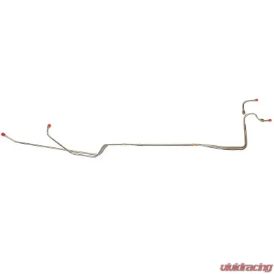 Fine Lines Transmission Cooler Lines For 64-65 Ford Mustang 6 Cylinder C4 w/o Fittings at Radiator 2 Piece Set Steel - ZTC6401OM