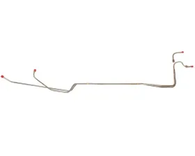 Fine Lines Transmission Cooler Lines For 67-70 Ford Mustang and Mercury Cougar 8 Cylinder C4 2 Piece Set Steel
