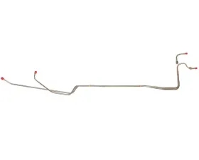 Fine Lines Transmission Cooler Lines For 71-73 Ford Mustang and Mercury Cougar 8 Cylinder w/ C6 2 Piece Set Steel