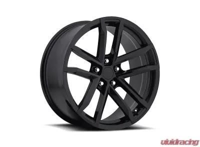 Factory Reproduction Series 41 Wheels 20x9 5x120 +27 HB 66.9 2012 Camaro Style 41 Zl Gloss Black w/Cap - 41090273402