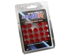 Muteki SR45R Red 24 piece Plastic End Cap Set