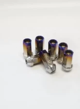 Muteki SR45Ti 45mm 12x1.25 Burned Titanium Open End Lug Nut Set                                     - 3T885BT - Image 2