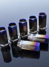 Muteki SR45Ti 45mm 12x1.25 Burned Titanium Open End Lug Nut Set                                     - 3T885BT - Image 3