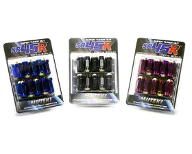 Muteki SR45R 12x1.25 45MM Blue Lug Nuts