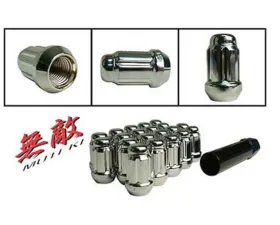 Muteki Closed End Lug Nuts CHROME M12x1.25 CLEARANCE