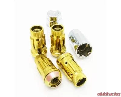 Muteki SR45R 12x1.25 Yellow Lock Set - 34937Y