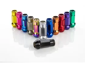 Muteki SR48 12X1.25 Black Open End Lug Nuts