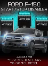 Range Technology Blue Start/Stop Disabler Ford Escape | Edge | F-150 2015-2020                                     - RA006B - Image 2
