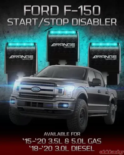 Range Technology Blue Start/Stop Disabler Ford Escape | Edge | F-150 2015-2020 - RA006B