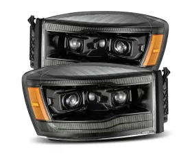 LUXX-Series Headlights (Alpha-Black) AlphaRex USA