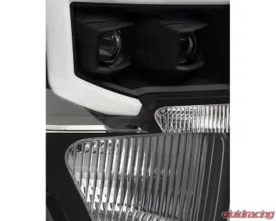 LUXX-Series LED Projector Headlights Black Ford F-150 2009-2014 AlphaRex USA - 880179