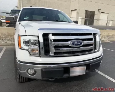 LUXX-Series LED Projector Headlights Chrome Ford F-150 2009-2014 AlphaRex USA - 880178